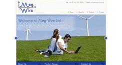 Desktop Screenshot of megwire.co.uk